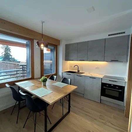 Apartmán Moderne Et Cosy Avec Piscine Et Sauna Crans-Montana